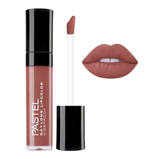 Pastel Daylong Lip Color Kissproof Liquid Lipstick-45 Neon Red