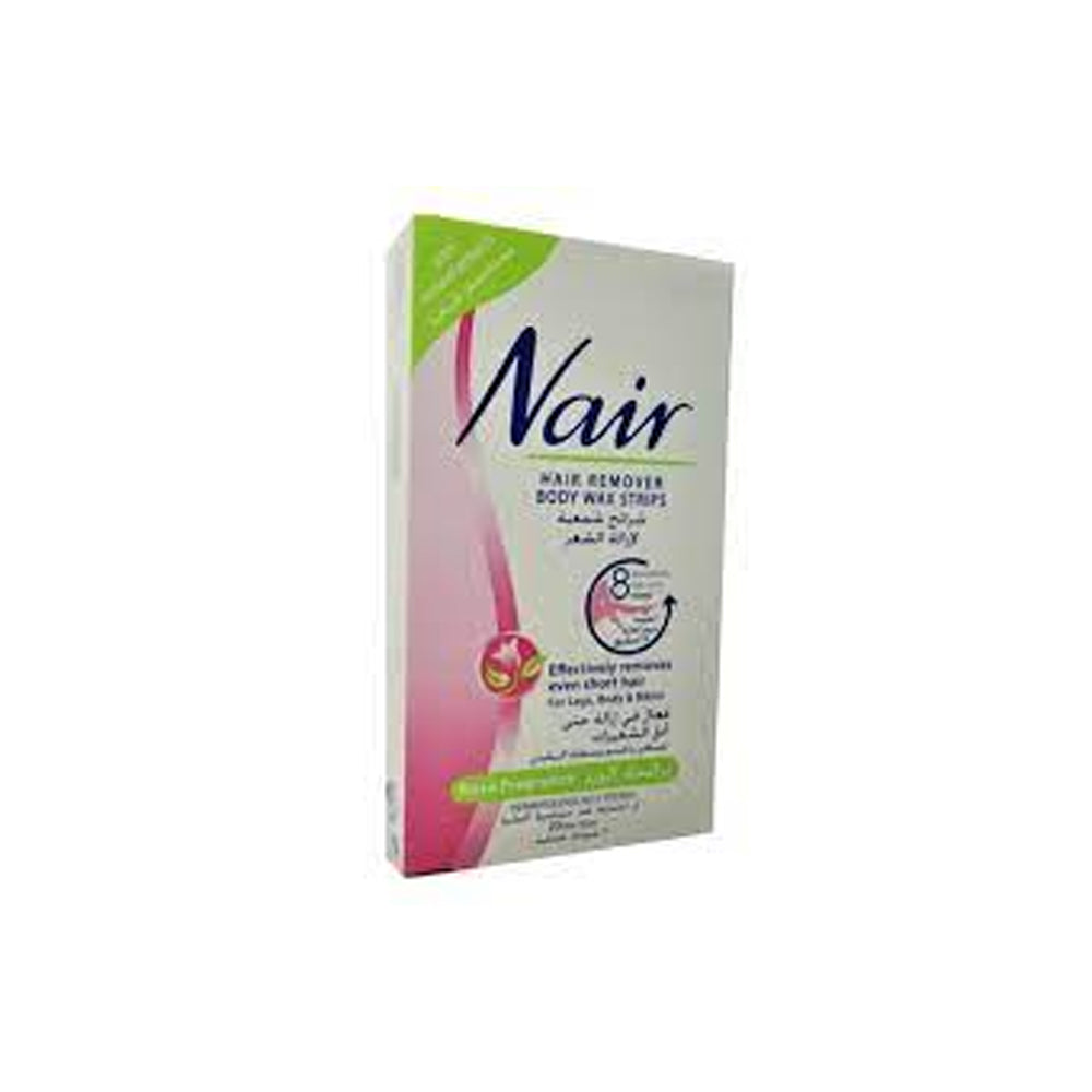 Nair Charcoal Wax Strips 20s - Snapcart.pk