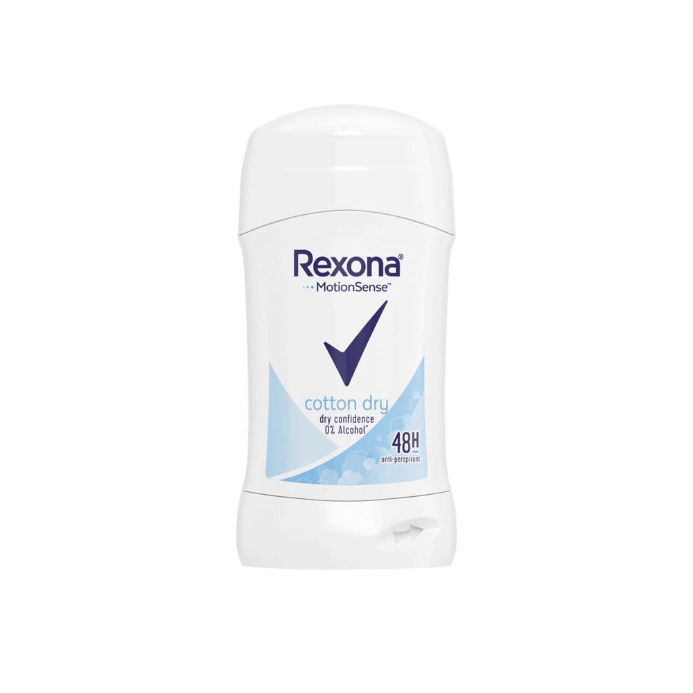 Rexona Cotton Dry 48h Deodorant Stick 40g - Snapcart.pk