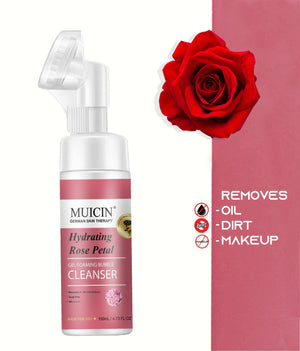 MUICIN - Rose Petal Gel Foaming Bubble Cleanser - 150ml - My Store