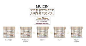 MUICIN - Rice Extract Radiant Facial Kit - 5 Steps - My Store