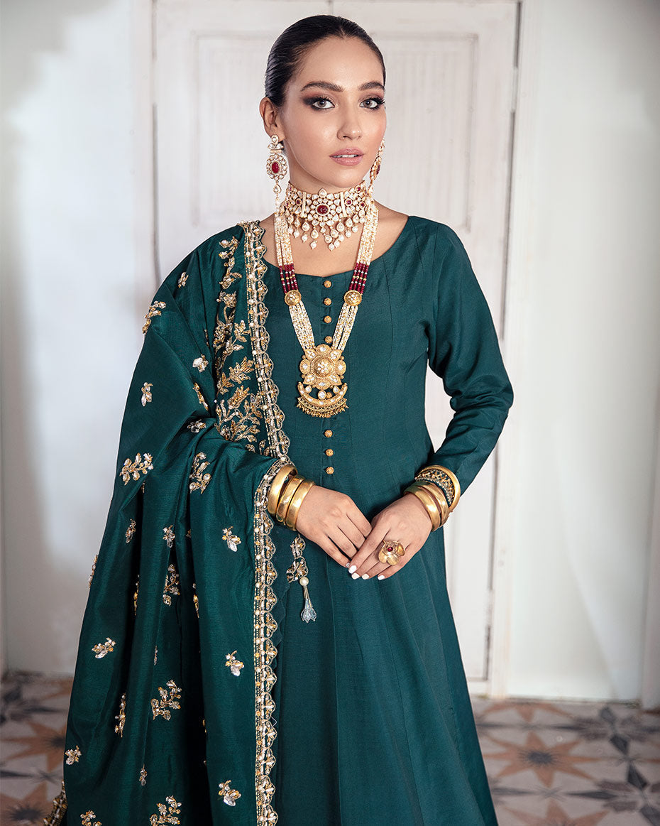 Aarzoo By Gulaal Bridal Shawl-Zamayal K-01