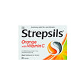 Strepsils Orange With Vitamin C 24 Lozenges - Snapcart.pk