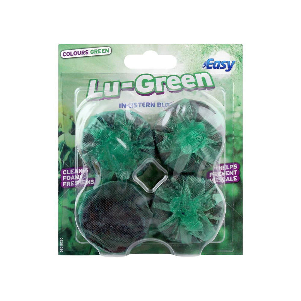 Lu-blue In Cistern Block Green 4x38g - Snapcart.pk