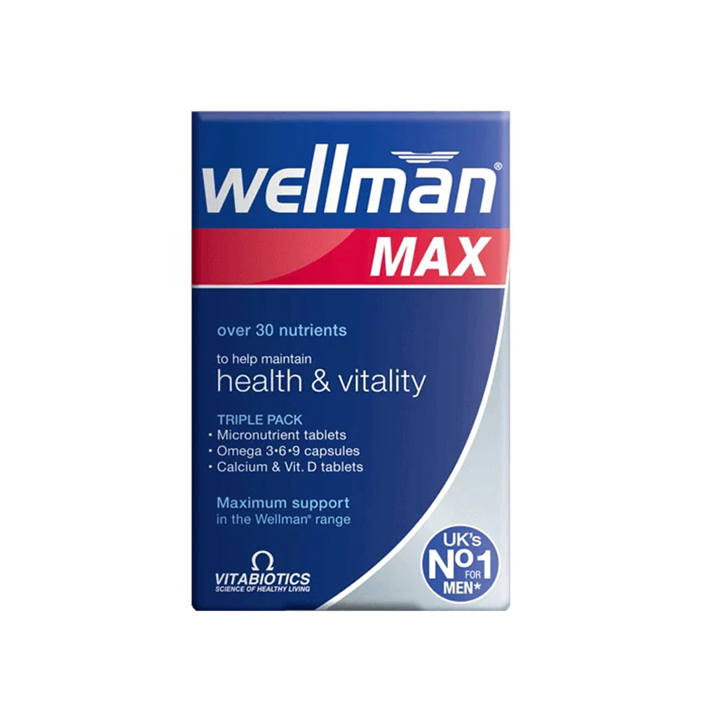 Vitabiotics Wellman Max Cap 84s - Snapcart.pk