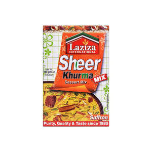 Laziza Sheer Khurma Dessert Mix - Saffron 160g - Snapcart.pk