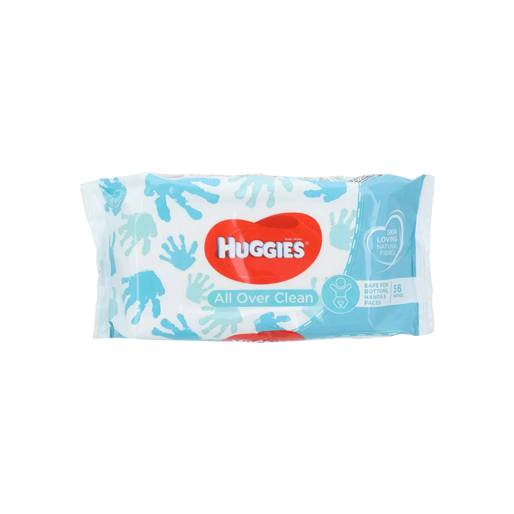 Huggies All Over Clean Wipes 56s - Snapcart.pk