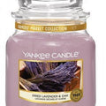 Yankee Candle Classic Medium Jar Dried Lavender Oak 411g