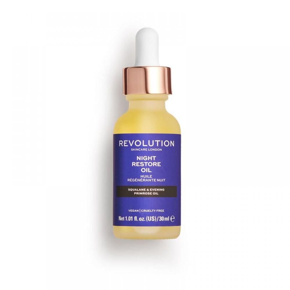 Makeup Revolution Skincare Serum Night Restore Oil 30Ml