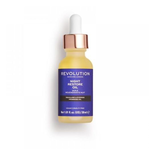 Makeup Revolution Skincare Serum Night Restore Oil 30Ml