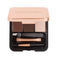 Makeup Revolution Brow Sculpt Compact Powder Kit Dark Brown 2.2G
