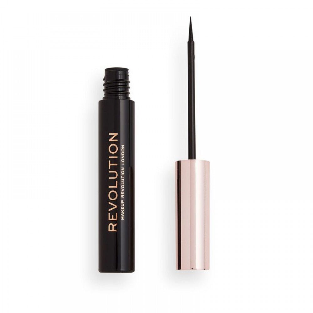 Makeup Revolution Super Flick Liquid Eyeliner - Black