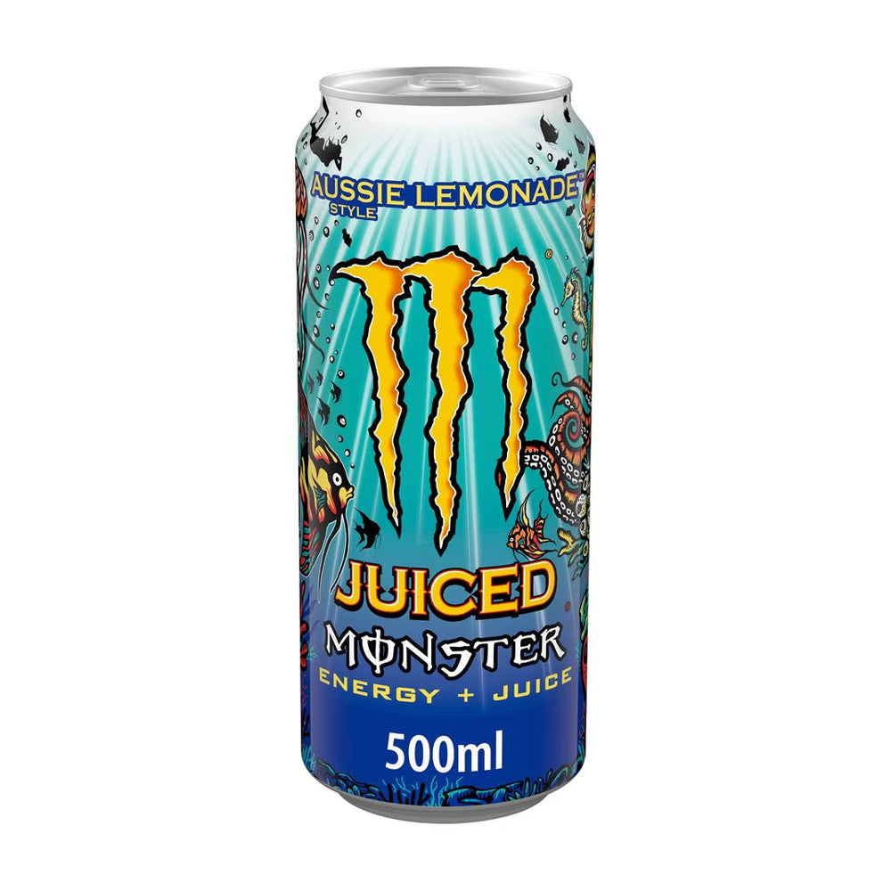 Monster Energy Drink Aussie Lemonade Can 500ml - Snapcart.pk