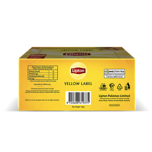 Lipton Yellow Label Black Tea 50 Tea Bags - Snapcart.pk