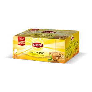Lipton Yellow Label Black Tea 50 Tea Bags - Snapcart.pk