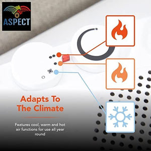 GOLD Premium Fan Heater || Heat Blow || Noiseless Room Heater - My Store