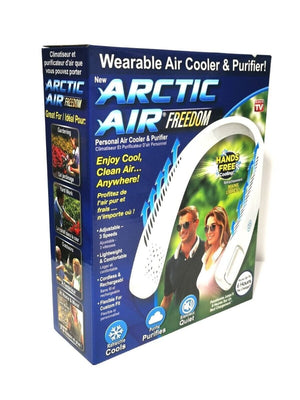 ARCTIC AIR FREEDOM PORTABLE PERSONAL AIR COOLER 3 SPEED HAND FREE NECK FAN - My Store