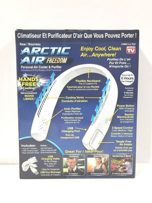 ARCTIC AIR FREEDOM PORTABLE PERSONAL AIR COOLER 3 SPEED HAND FREE NECK FAN - My Store