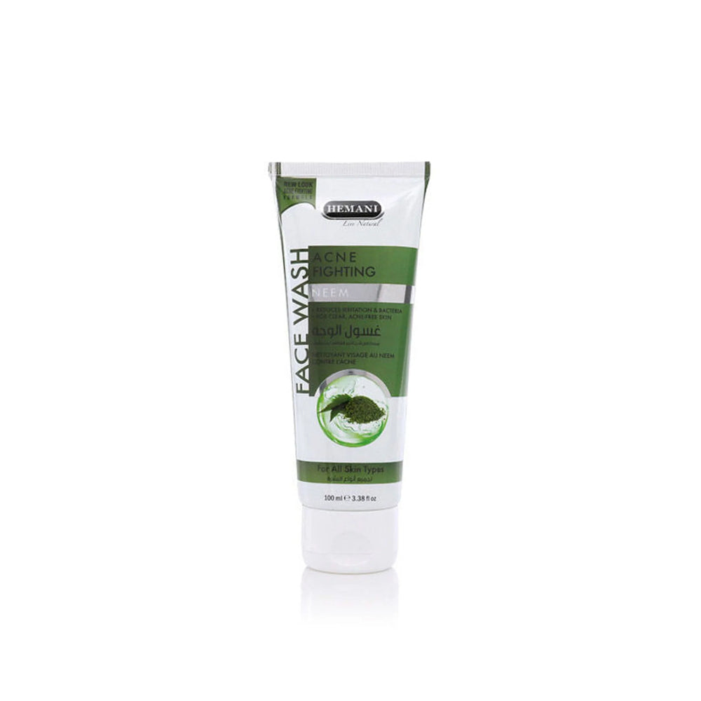 Hemani Acne Fighting Neem Face Wash 100ml - Snapcart.pk