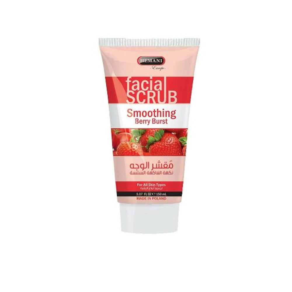 Hemani Facial Scrub Berry Burst 150ml - Snapcart.pk