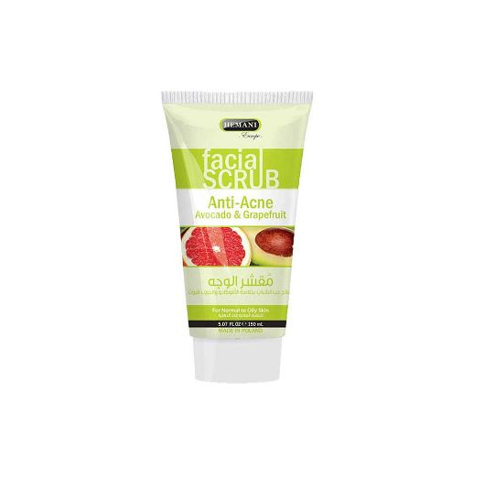 Hemani Facial Scrub Avocado & Grapefruit 150ml - Snapcart.pk