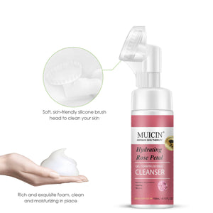 MUICIN - Rose Petal Gel Foaming Bubble Cleanser - 150ml - My Store