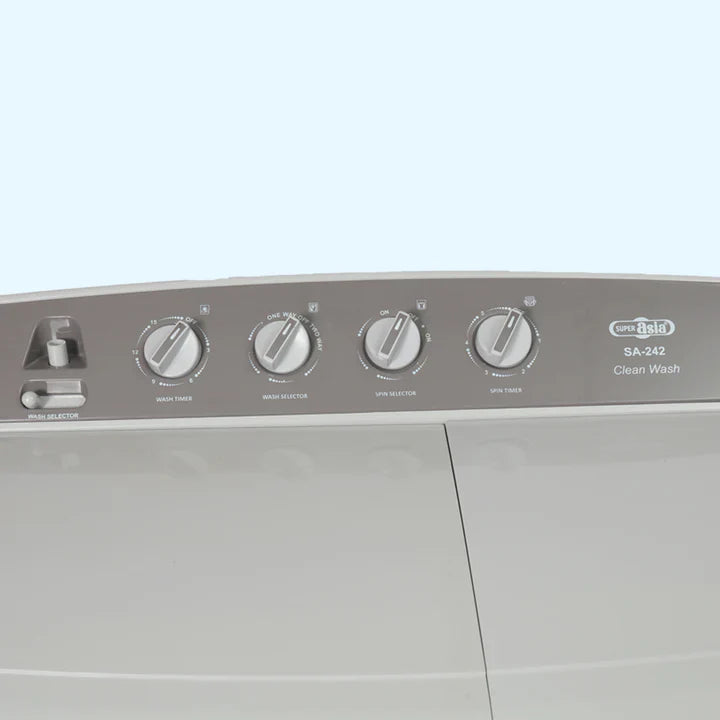 Super Asia SA-242 Clean Wash - Washing Capacity: 8kg - My Store