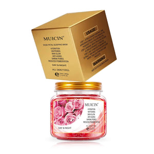 MUICIN - Natural Rose Petal Day & Night Sleeping Mask - 280g - My Store