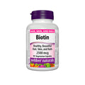 Webber Naturals Biotin 2500mcg Capsules 90s - Snapcart.pk
