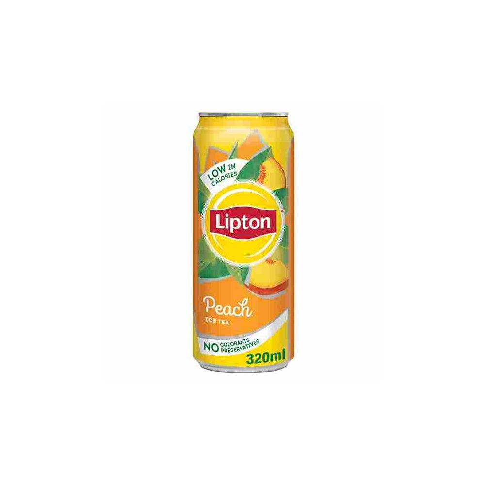 Lipton Soft Drink Peach Ice Tea 320ml New - Snapcart.pk
