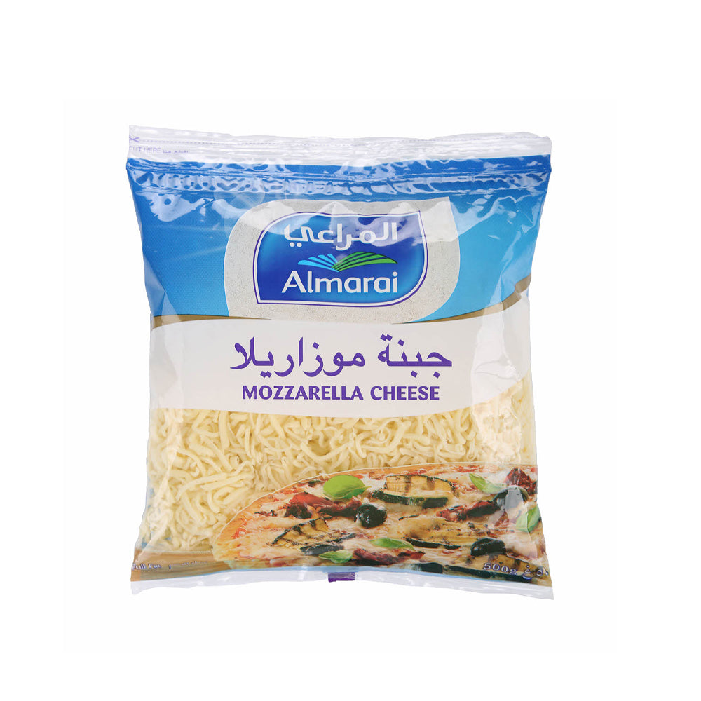 Almarai Shredded Mozzarella - Full Fat 500g - Snapcart.pk