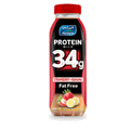 Almarai Protein Milk Strawberry & Banana Fat Free 400ml - Snapcart.pk