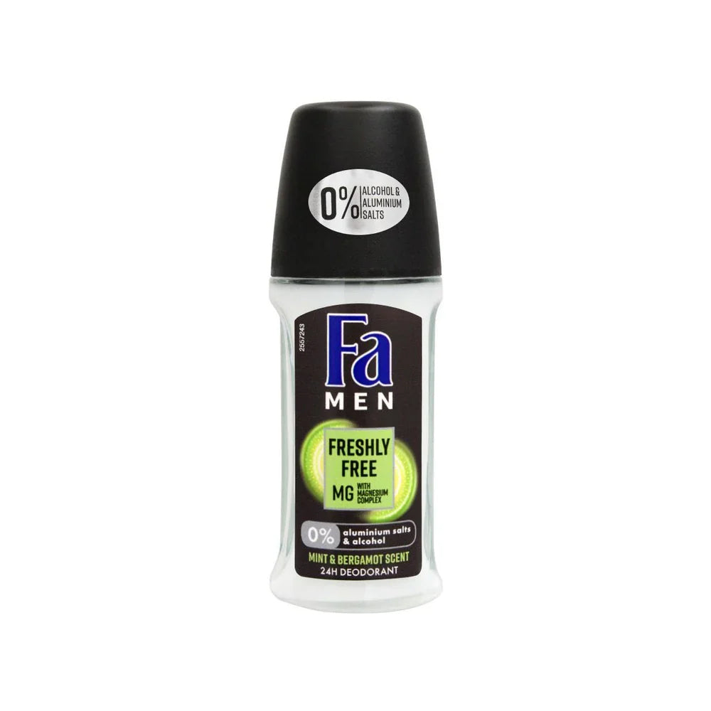 Fa Men Freshly Free Roll On 50ml - Snapcart.pk