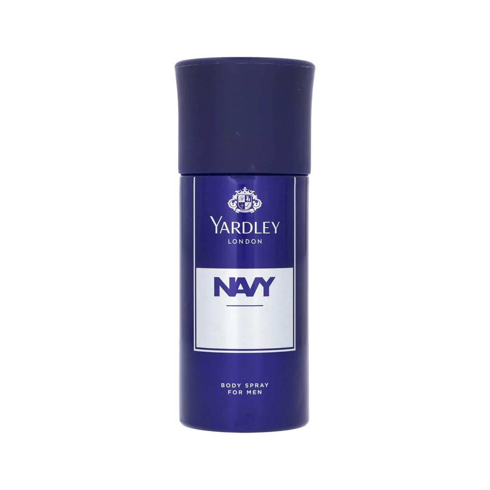 Yardley Bodyspray For Men Navy 150ml - Snapcart.pk
