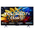 TCL 55 inches 4K Ultra HD Smart QLED Google TV 55C655 - My Store