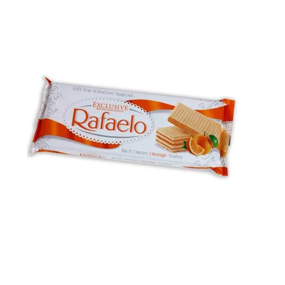Rafaelo Rich Cream Orange Wafer 150g - Snapcart.pk
