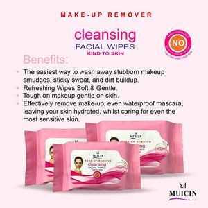 MUICIN - Cleansing Facial Wipes Makeup Removing - My Store