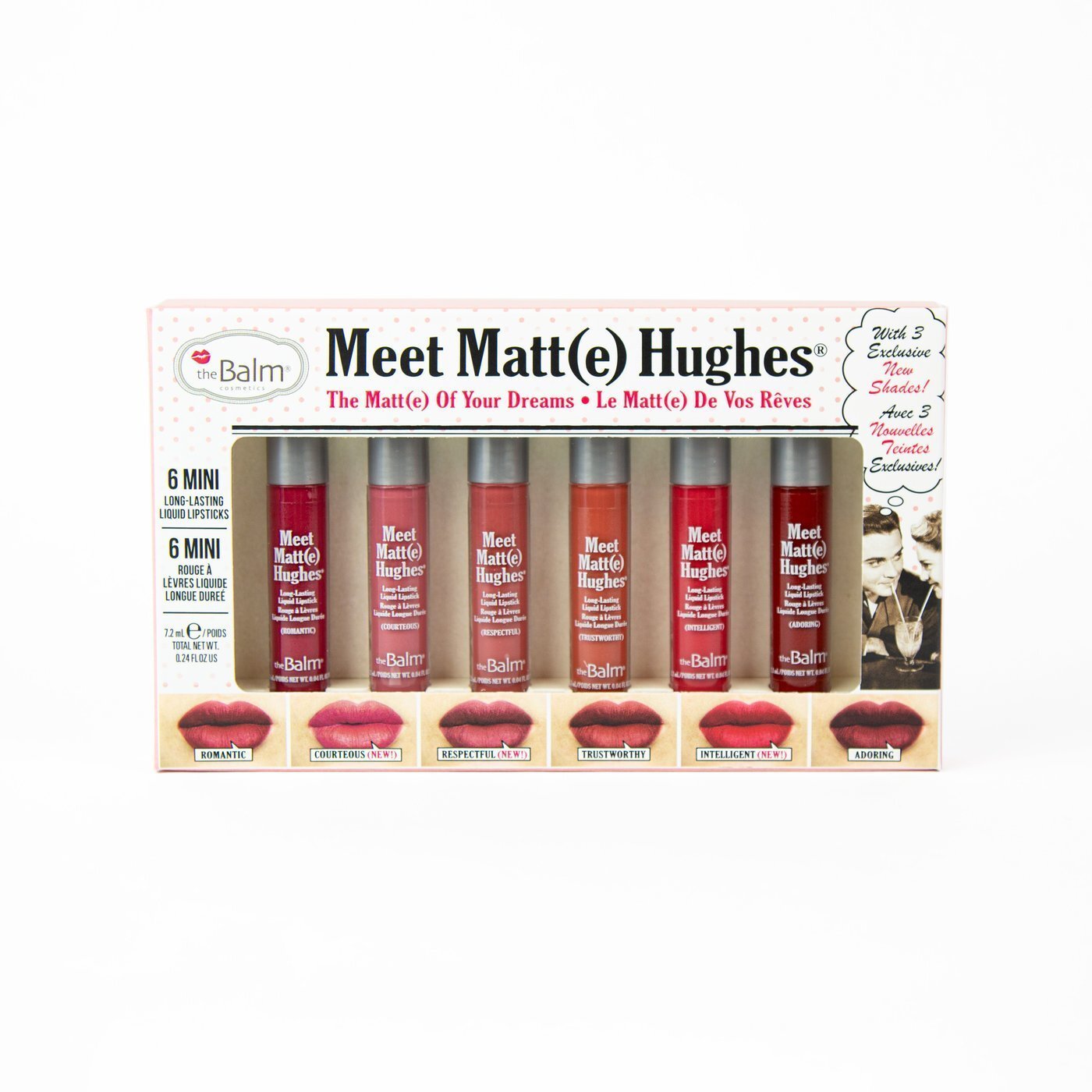 The Balm Meet matte Hughes Mini Kit V-12