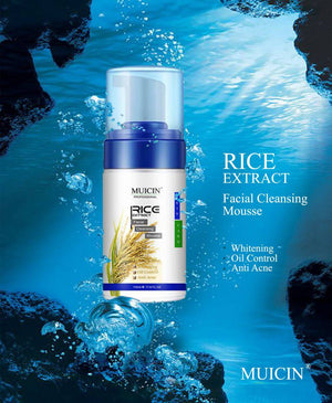 MUICIN - Rice Extract Facial Cleansing Mousse - 110ml - My Store