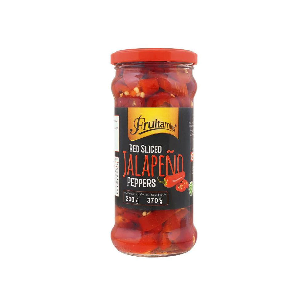 Fruitamins Red Sliced Jalapeno Peppers 467g - Snapcart.pk