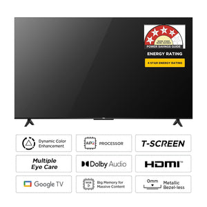 TCL 55 inches Metallic Bezel-Less Series 4K Ultra HD Smart LED Google TV 55V6B - My Store