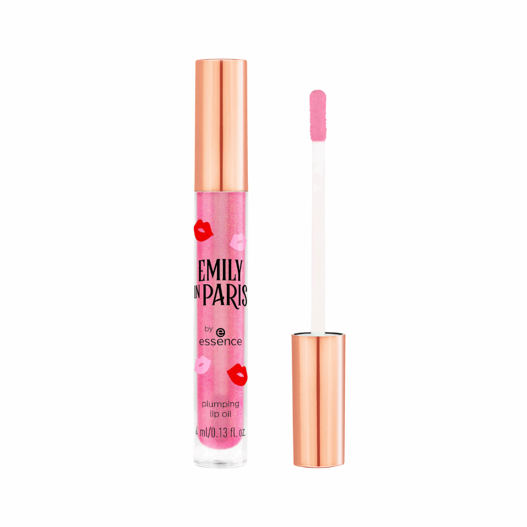 Essence Emily in Paris Plumping Lip Oil - 01 Pardon Not Pardon 4Ml