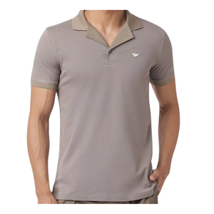 Emporio Armani Grey Polo T-Shirt - 3607