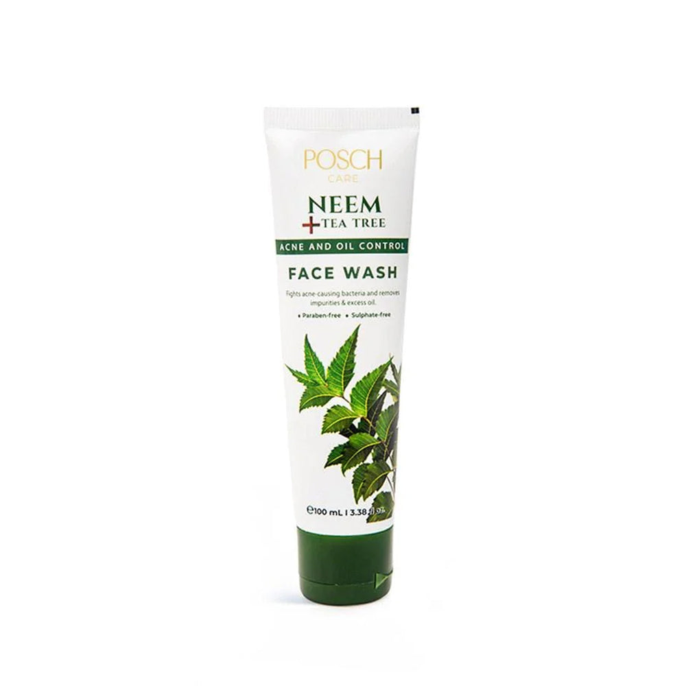 Posch Care Neem+tea Tree Face Wash 100ml - Snapcart.pk