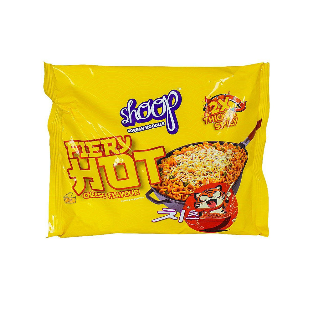 Shan Shoop Firey Hot Cheese Flavour Korean Noodles 140g - Snapcart.pk