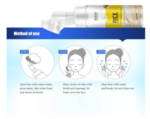 MUICIN - Rice Mild Cleansing Bubble Foaming Facial Cleanser - 150ml - My Store