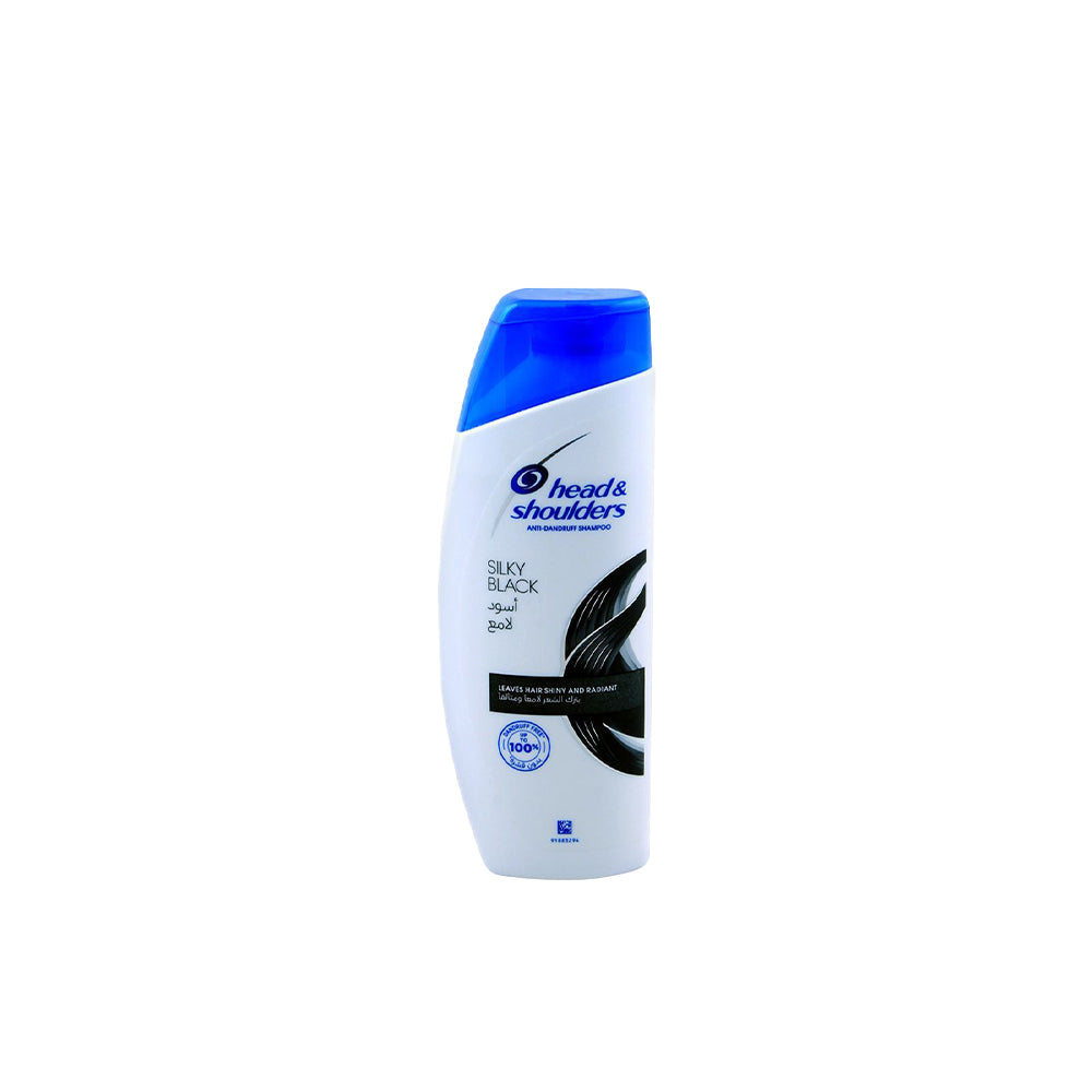 Head & Shoulders Silky Black Shampoo 185ml - Snapcart.pk