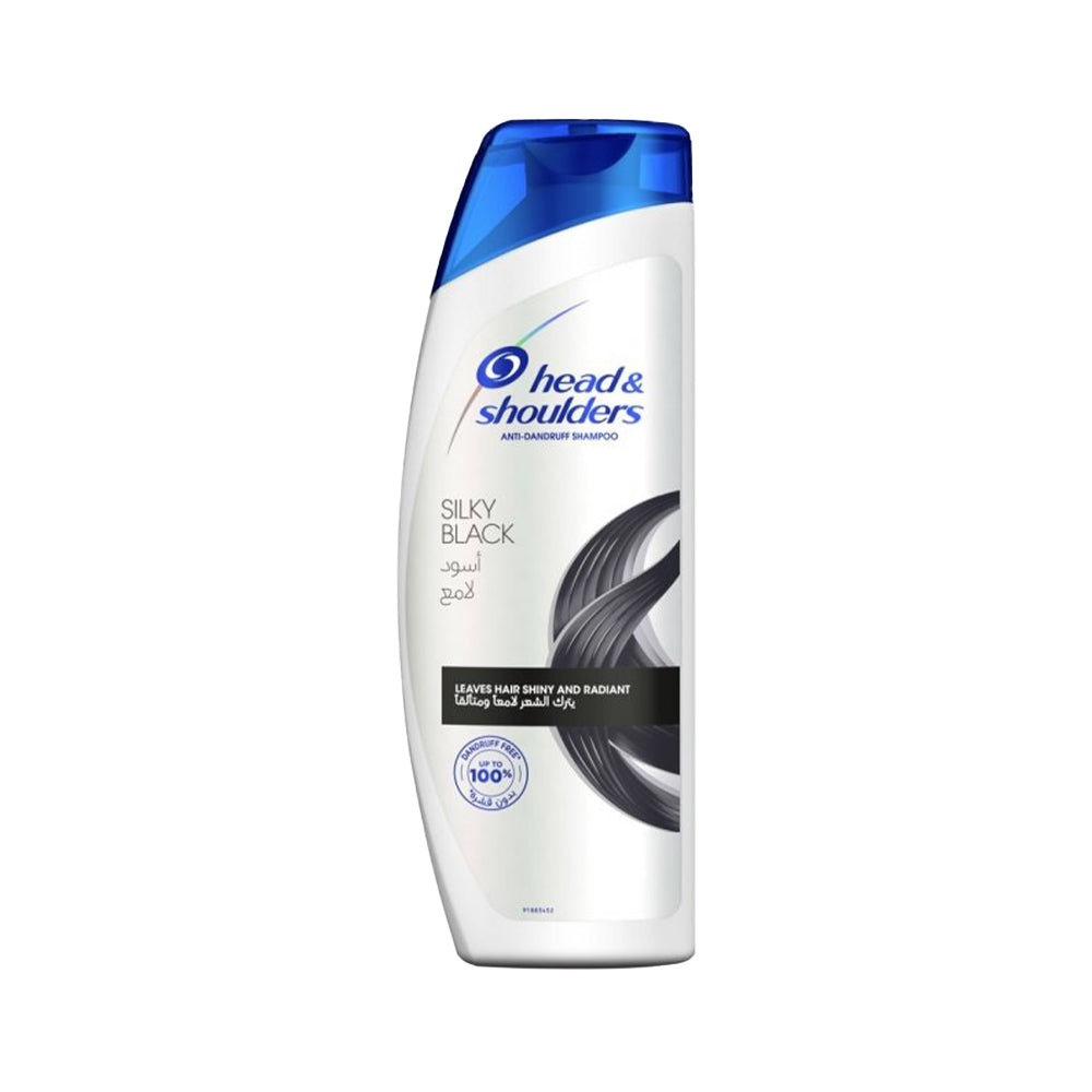 Head & Shoulders Shampoo Silky Black 360ml - Snapcart.pk