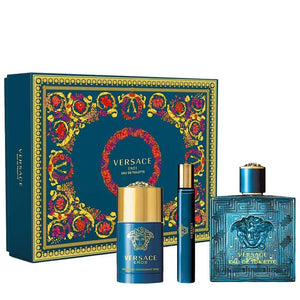 Versace Eros For Men Set EDT 100Ml+EDT 10Ml+Deo Stick 75Ml