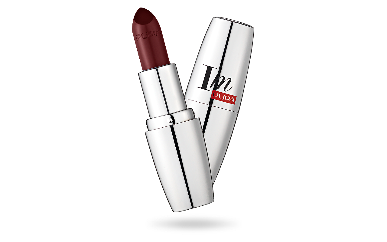 Pupa I'M Pure Colr Lipstick Absolute Shine - Burgundy - Snapcart.pk
